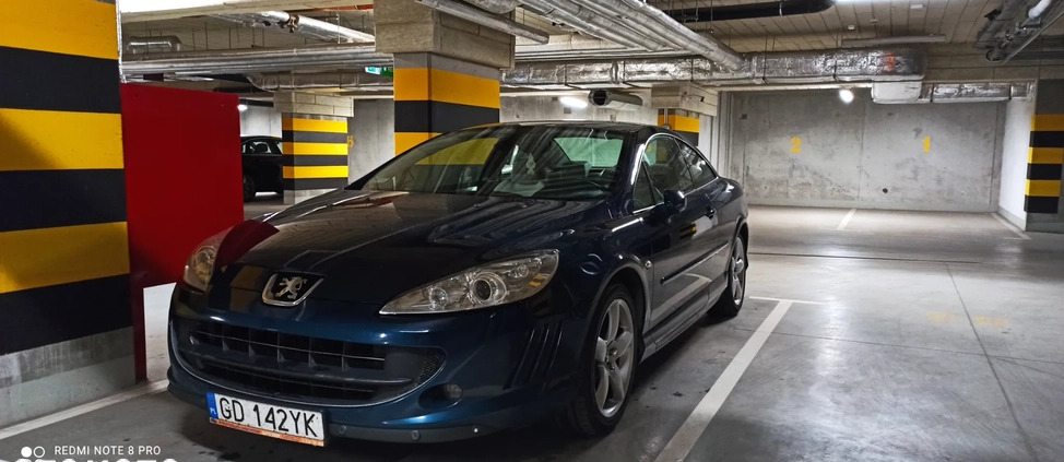 Peugeot 407 cena 26999 przebieg: 215000, rok produkcji 2006 z Gdańsk małe 106